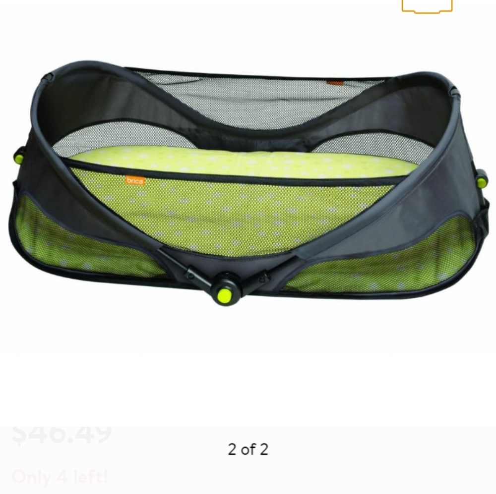 Fold and go Travel bassinet